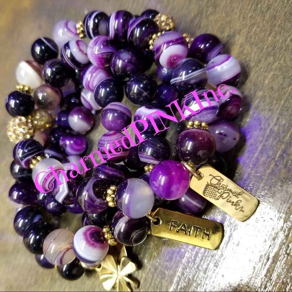 Stone Beaded Bracelets